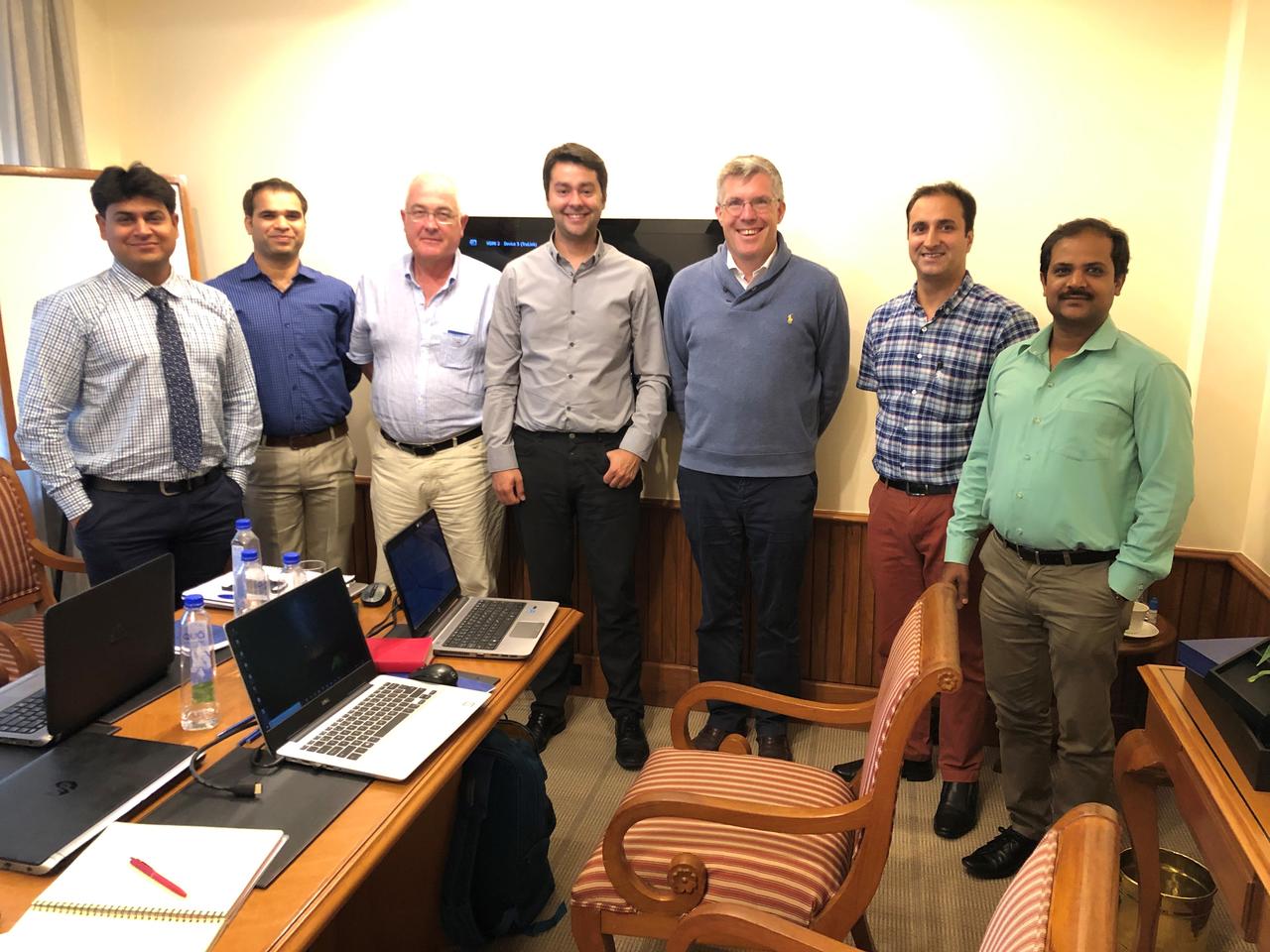 The new management met this Wednesday the staff of Jacomex Pvt Ltd in Bangalore The new management met this Wednesday the staff of Jacomex Pvt Ltd in Bangalore