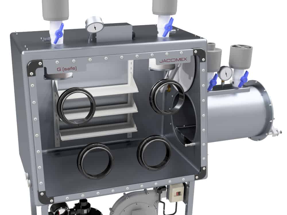 Onderdruk Glovebox