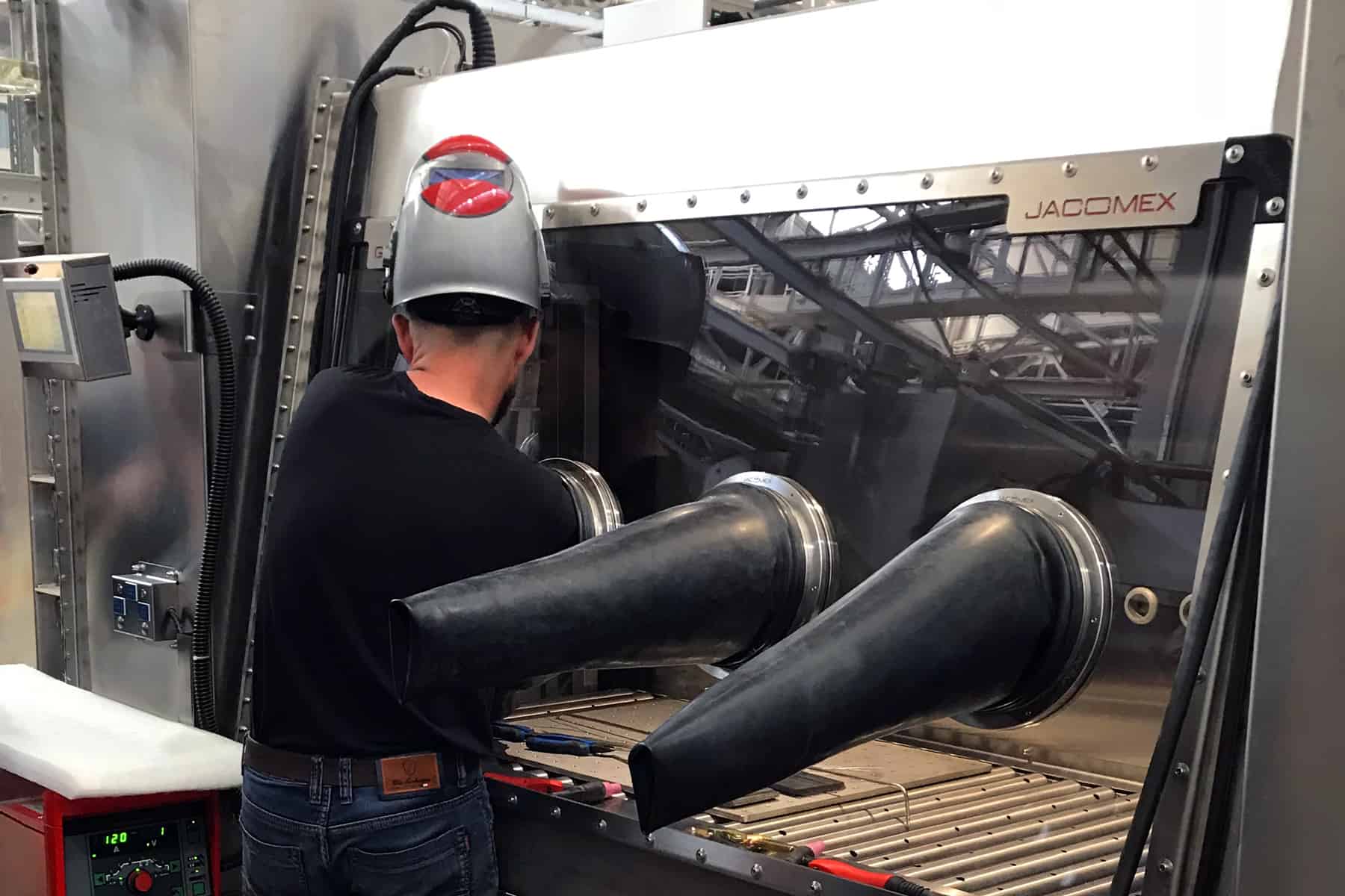 Argon TIG (Tungsten Inert Gas) Glovebox