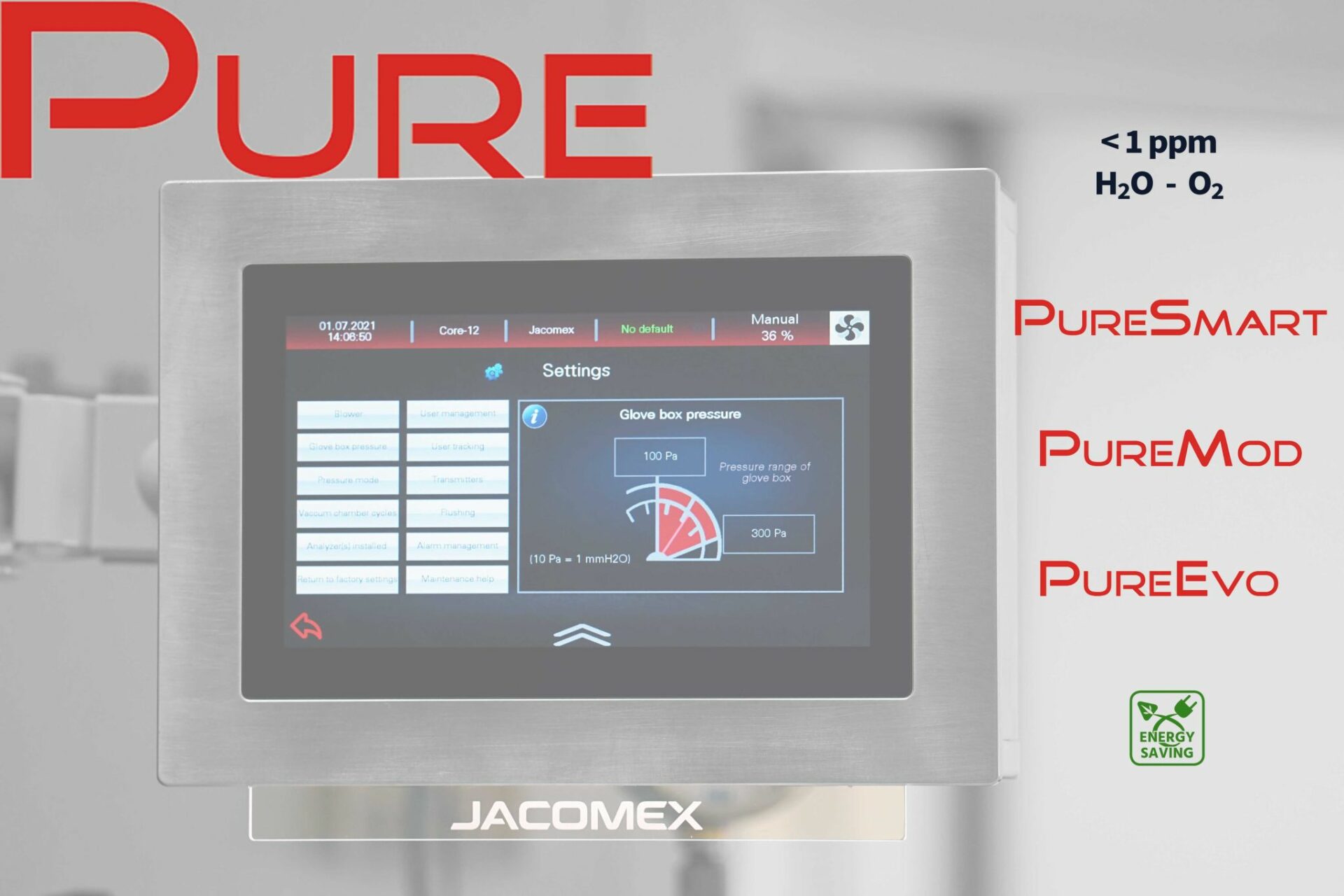 KICK-OFF: launch of our new range of glove boxes PURE
