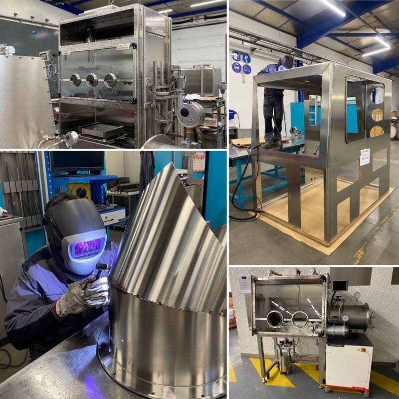 Standard, big, special and even overelaborate, we love all our gloveboxes at Jacomex Standard, big, special and even overelaborate, we love all our gloveboxes at Jacomex