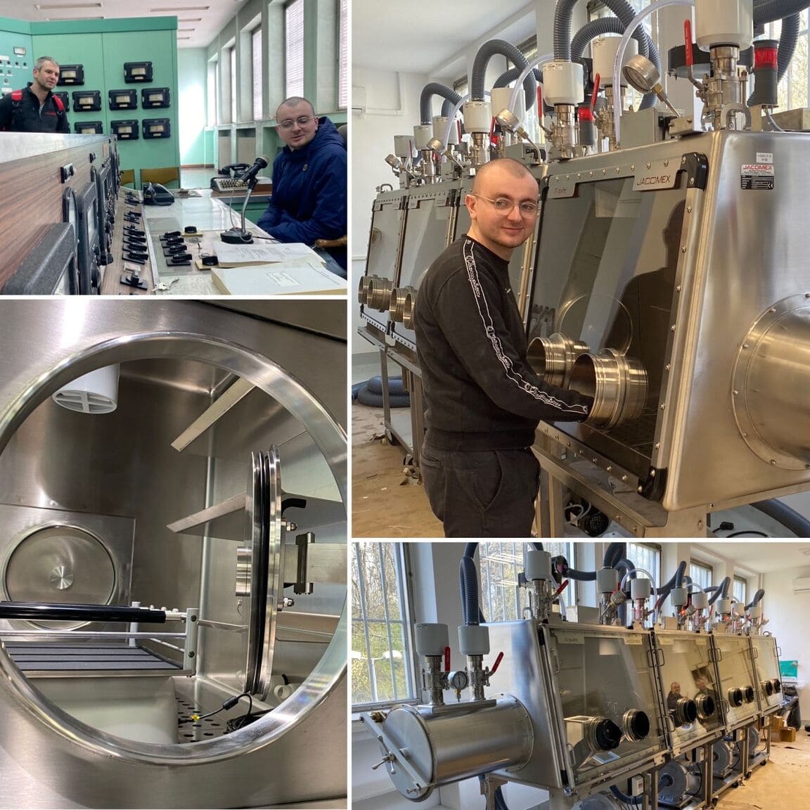 « What if we train you on glovebox assembling on an actual old Eastern Europe nuclear installation? » « What if we train you on glovebox assembling on an actual old Eastern Europe nuclear installation? »