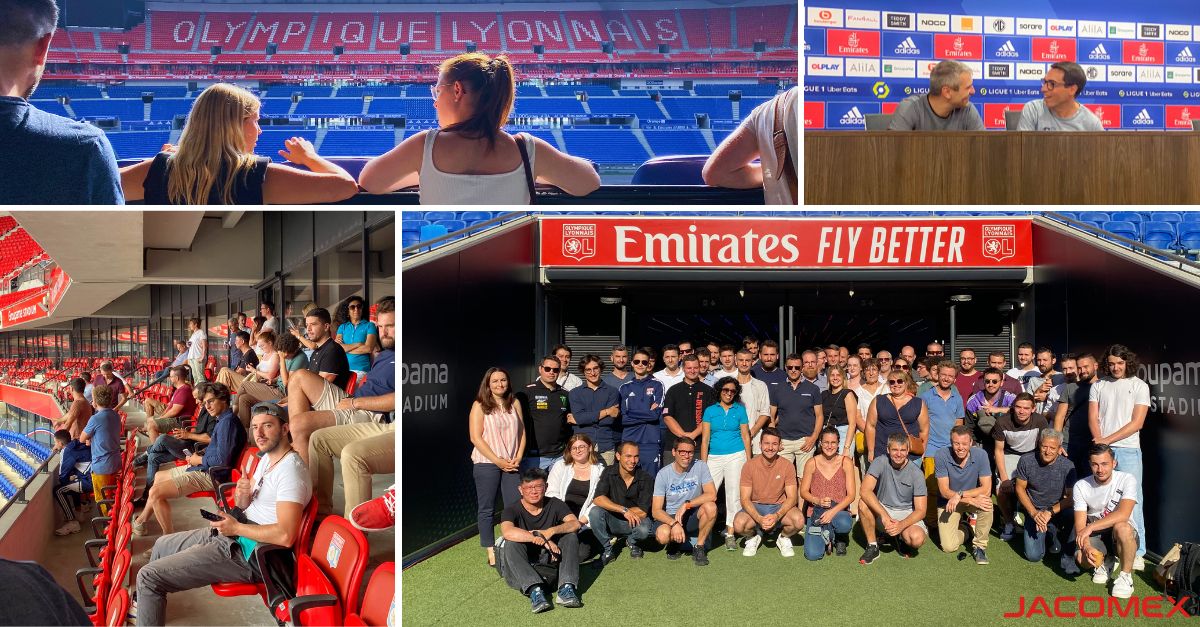 The Jacomex team in the footsteps of football legends… or almost there ! The Jacomex team in the footsteps of football legends… or almost there !