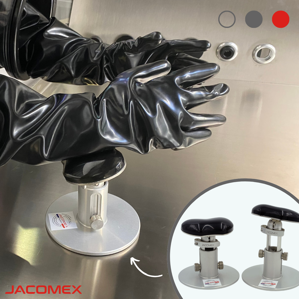 Elevate your level of comfort and precision in a glovebox! 
