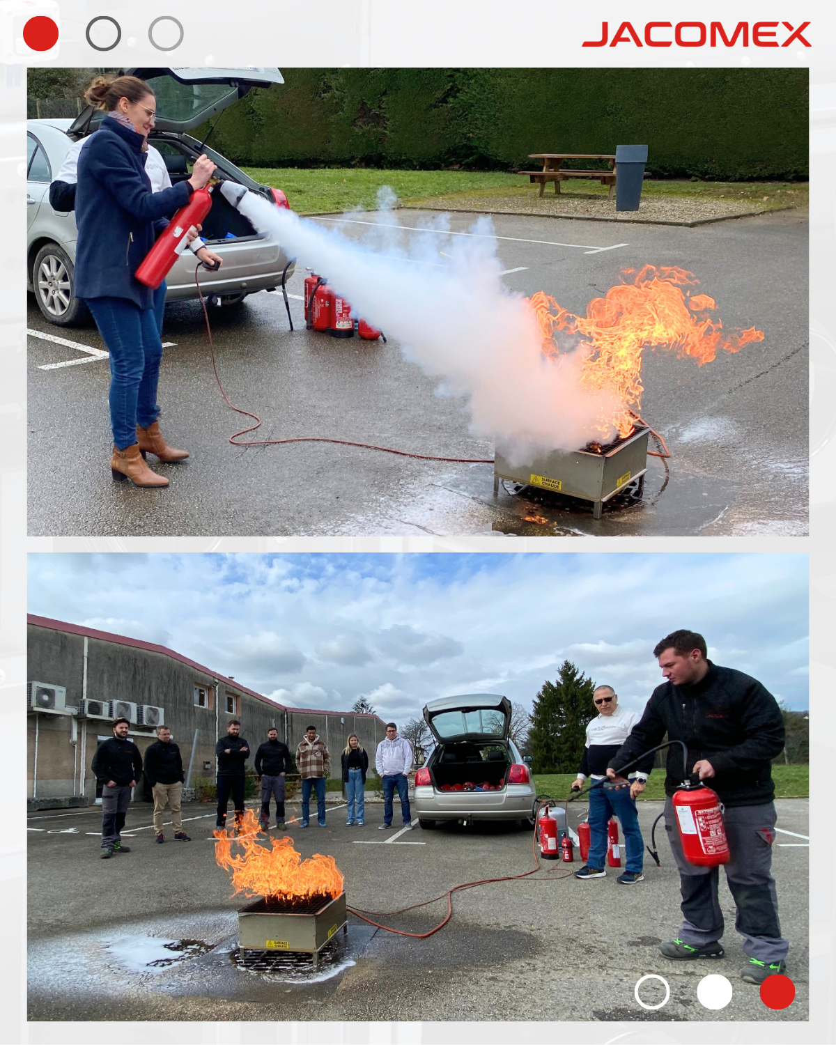 Playing with fire? Not with us! Playing with fire? Not with us!