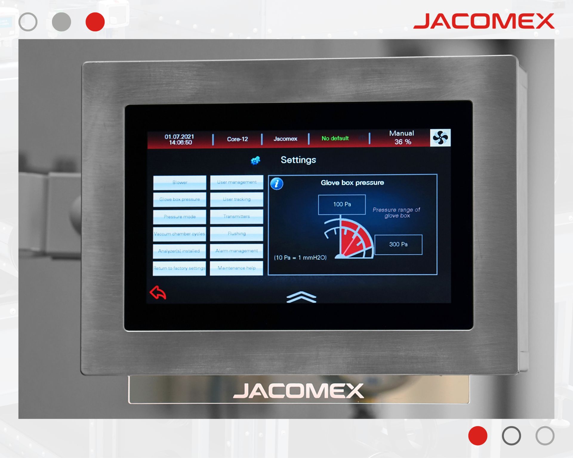 Technical Evolution at Jacomex Technical Evolution at Jacomex