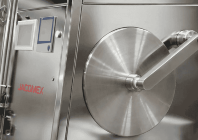 Automatische metalen sluisdeuren
