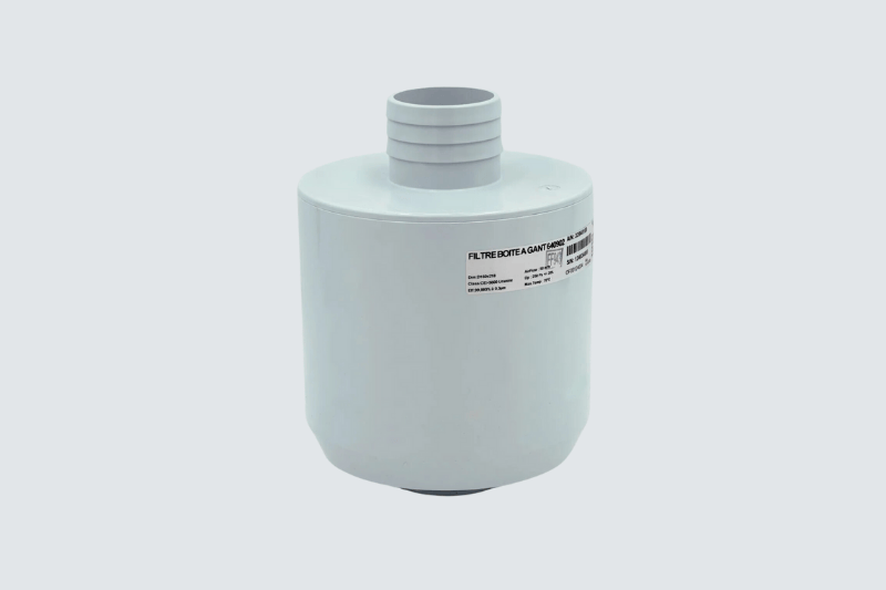 HEPA H13 50m3/h filter (gesloten) HEPA H13 50m3/h filter (gesloten)