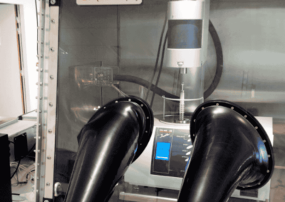 Thermogravimetrische analyse (TGA) voor handschoenenkasten