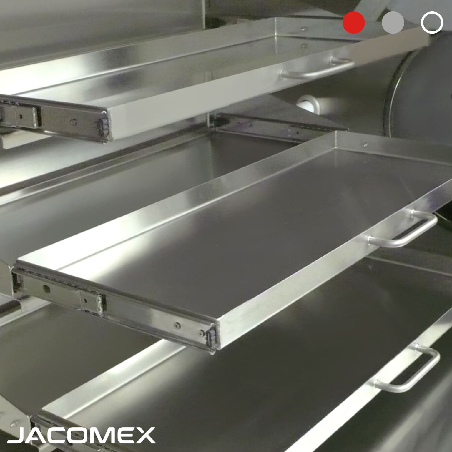Equipment Focus : Telescopic Shelves for Glove Boxes Equipment Focus : Telescopic Shelves for Glove Boxes