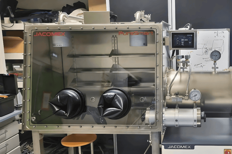 Laser- en optische technieken in een glovebox Laser- en optische technieken in een glovebox