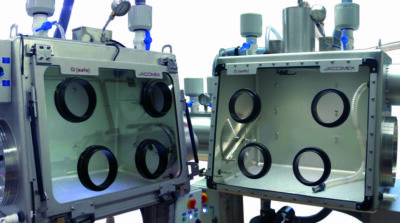 Decontaminatie & ontmanteling in Glovebox