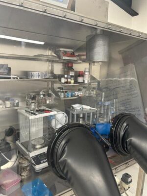 Glovebox voor onderzoek en innovatie